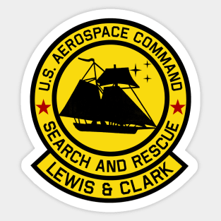 USAC Lewis and Clark Sticker